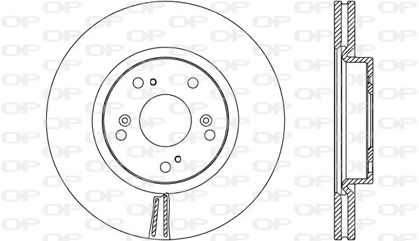 OPEN PARTS Jarrulevy BDA2686.20